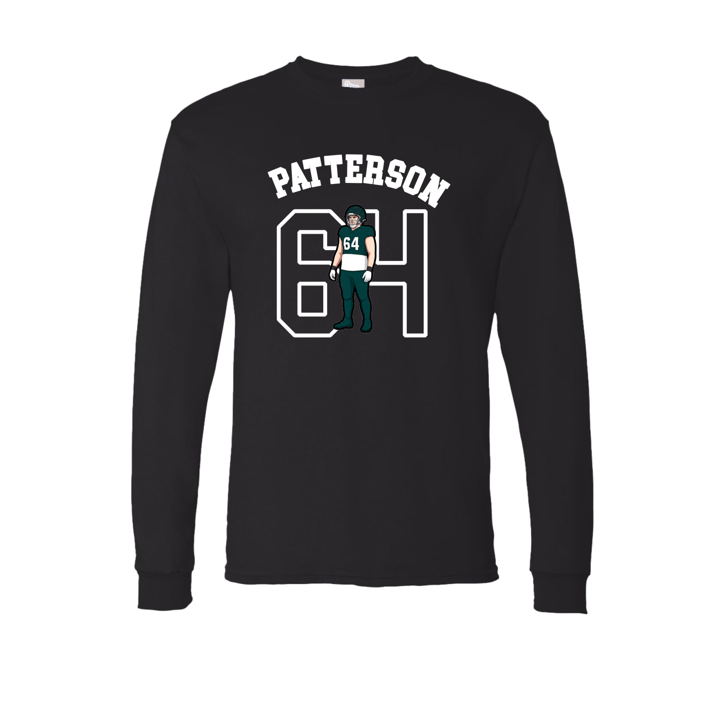 Long Sleeve Tee — Shirsey Arch in Black