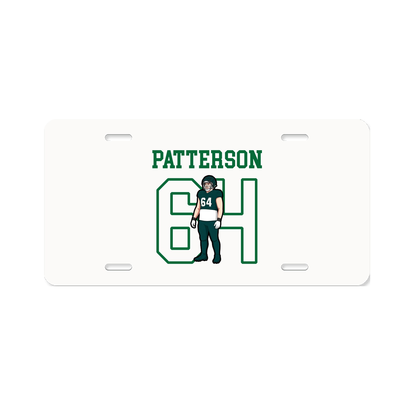 License Plate — Shirsey in Classic