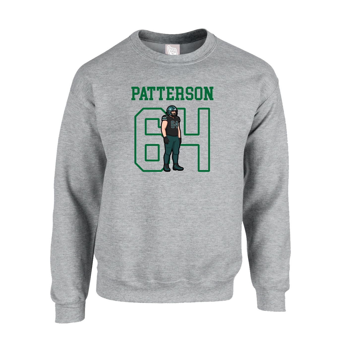 Fleece Crew — Shirsey in Grey