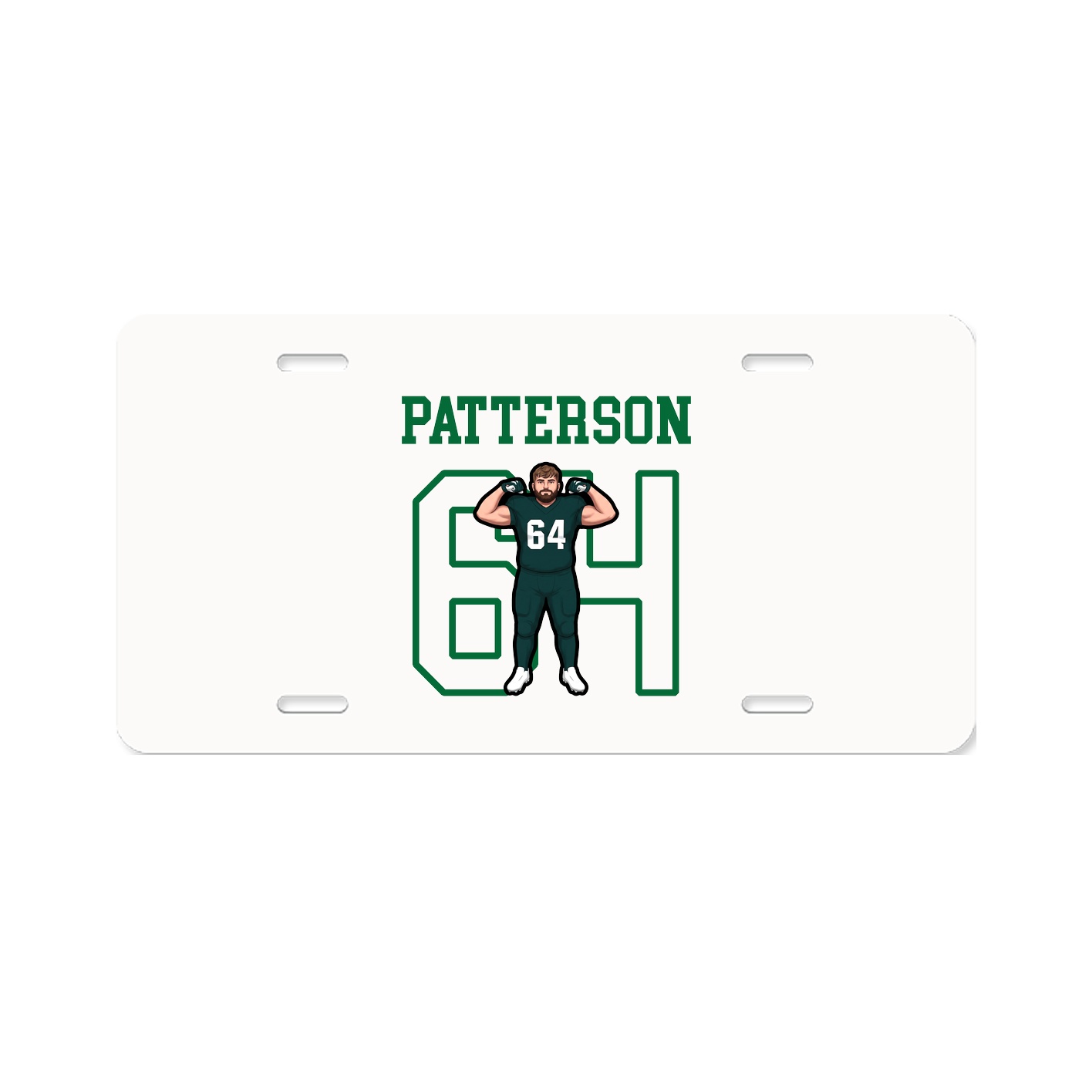 License Plate — Shirsey in Classic
