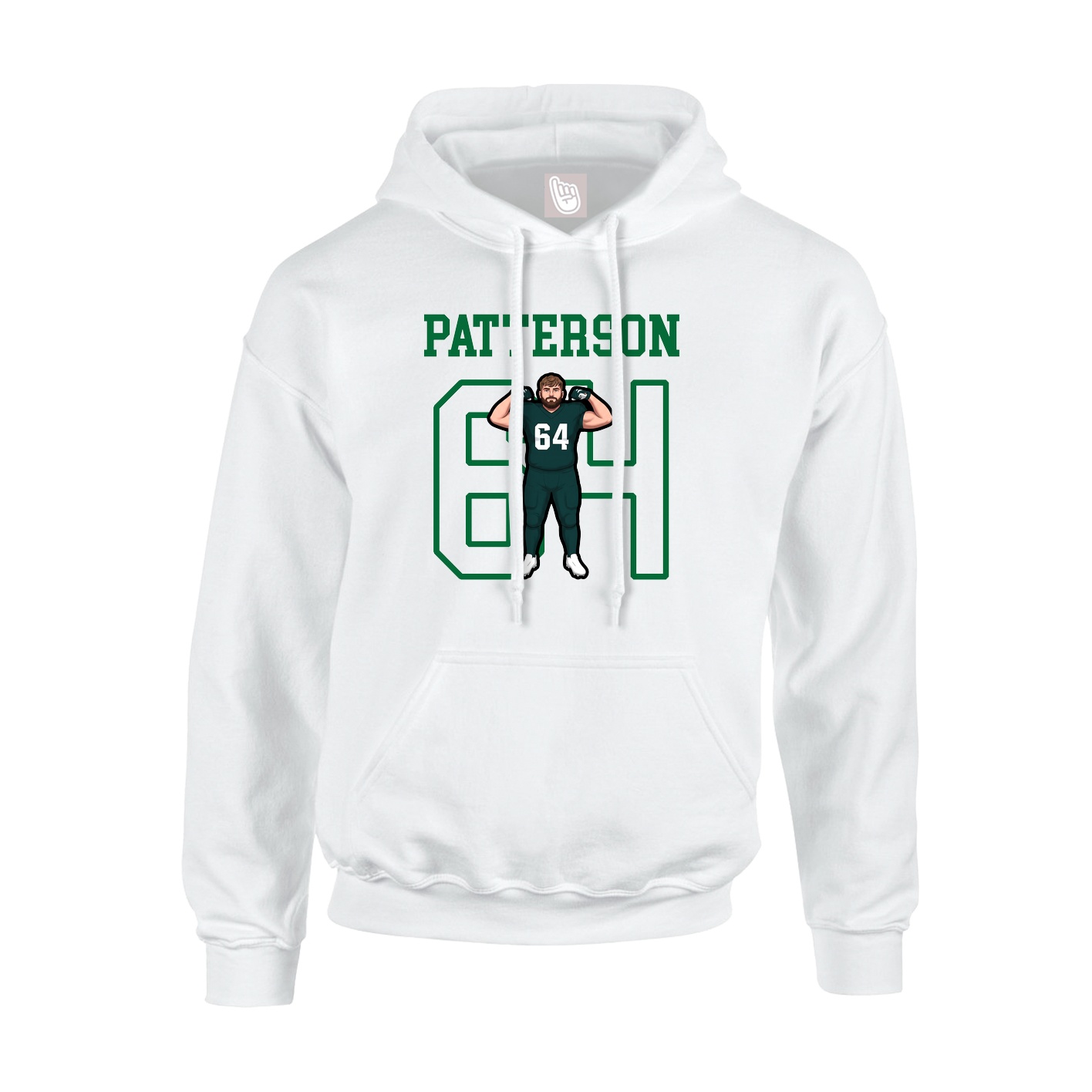 Youth Hoodie — Shirsey in White