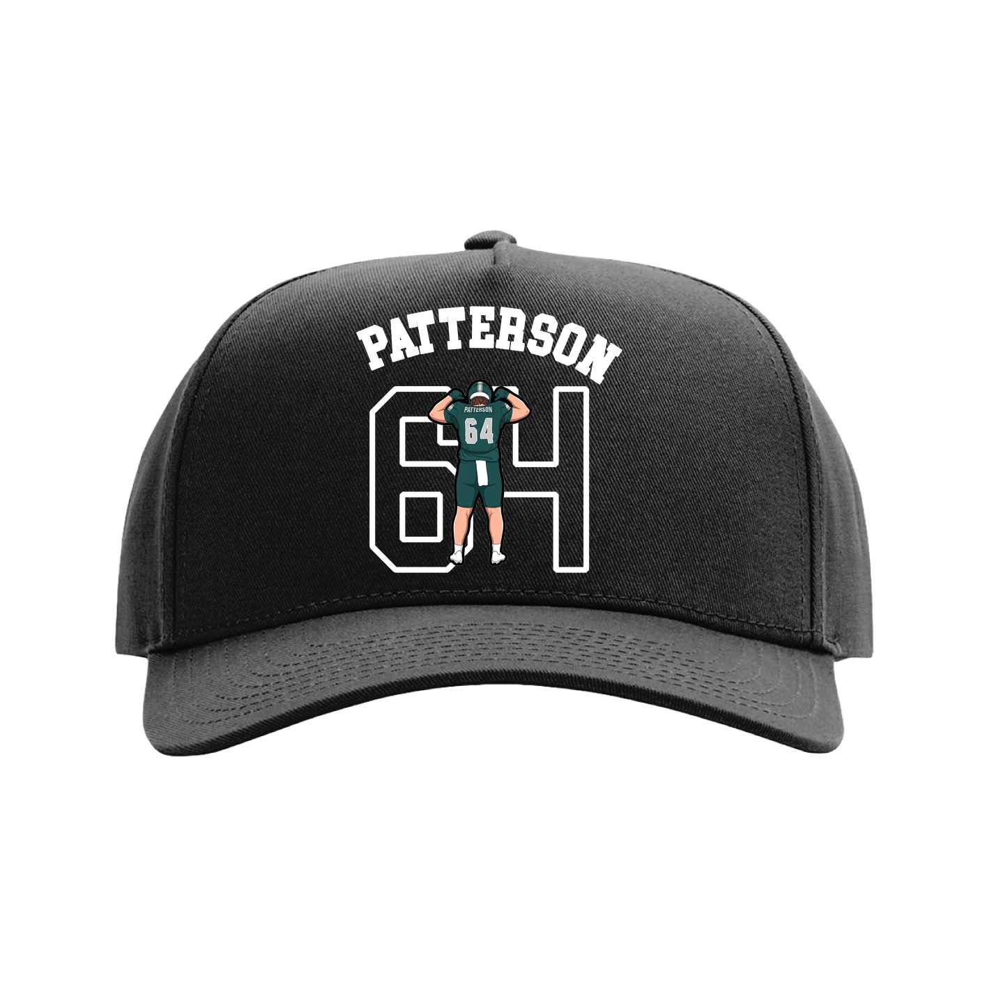 Full Fabric Five-Panel Champ Cap