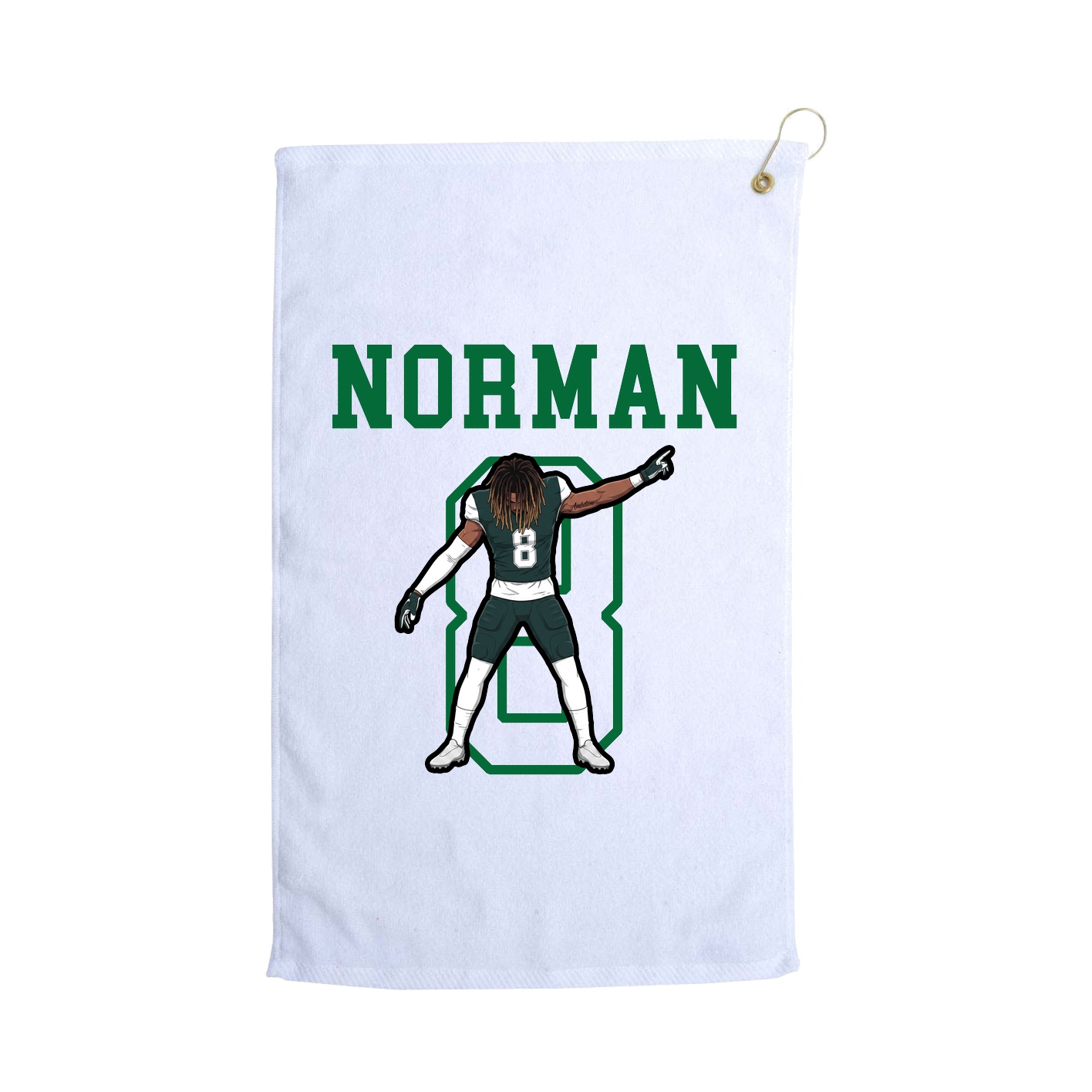 Golf Towel — Shirsey in White