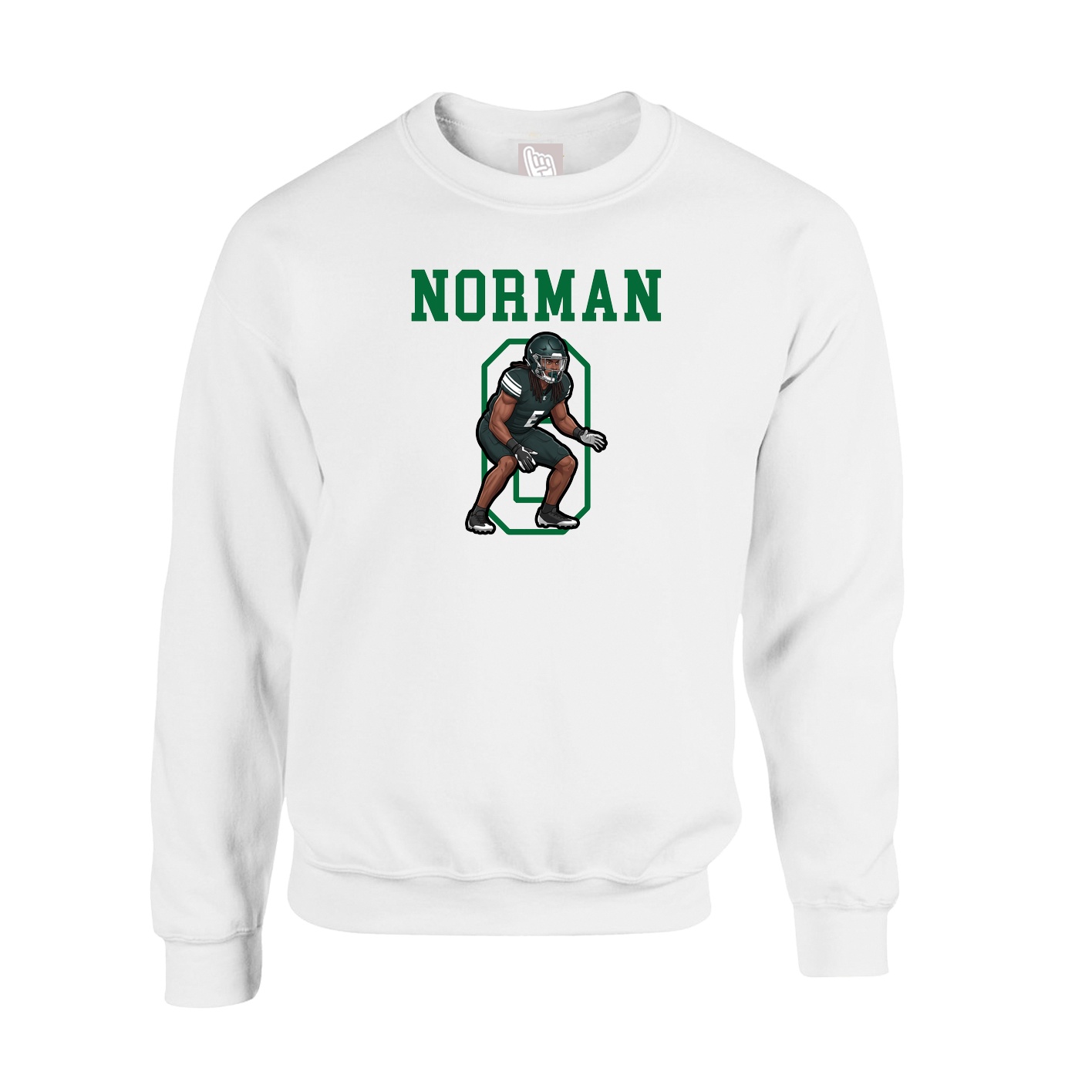 Fleece Crew — Shirsey in White