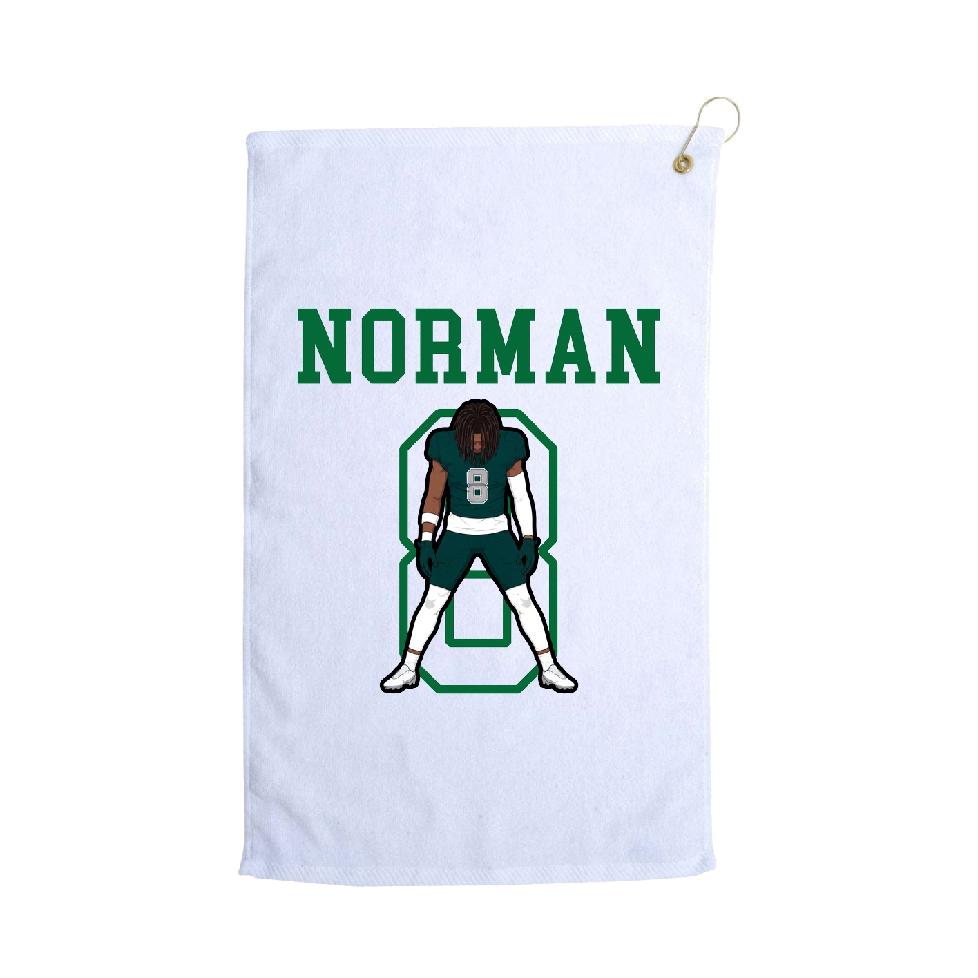 Golf Towel — Shirsey in White