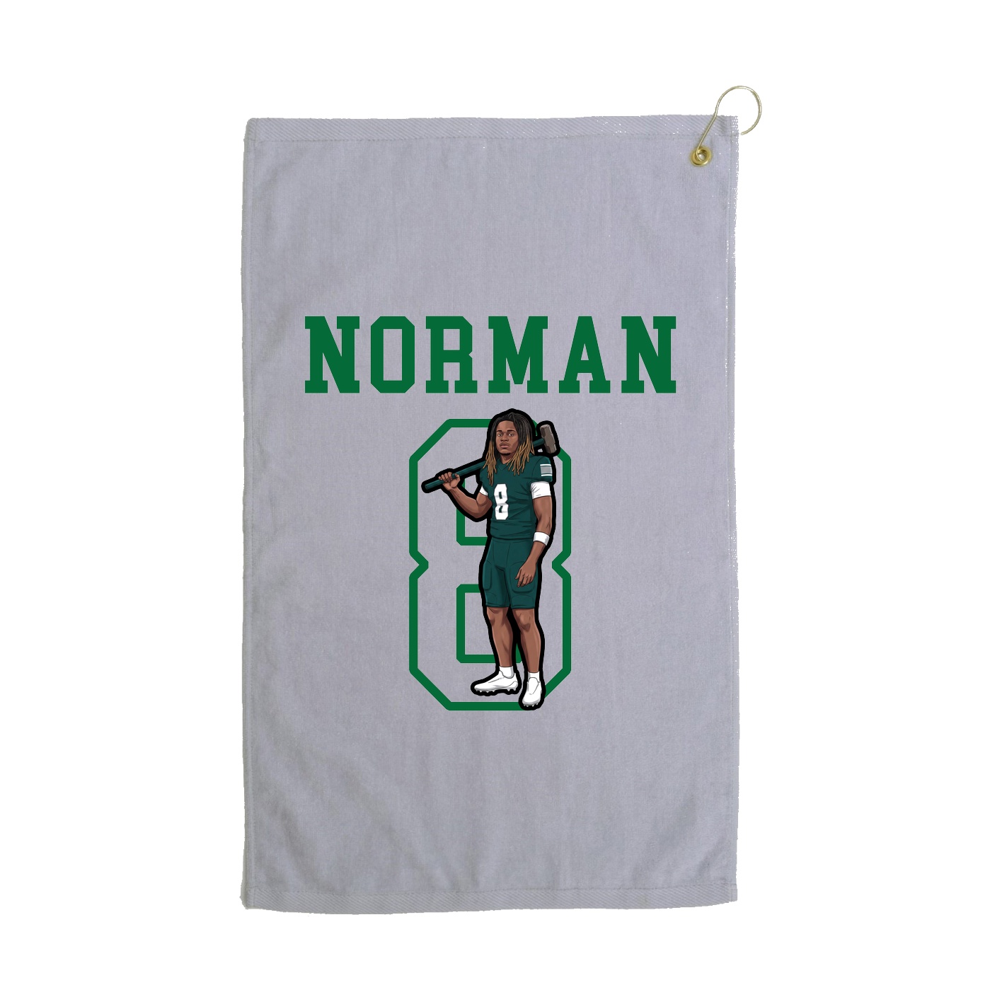 Golf Towel — Shirsey in Grey
