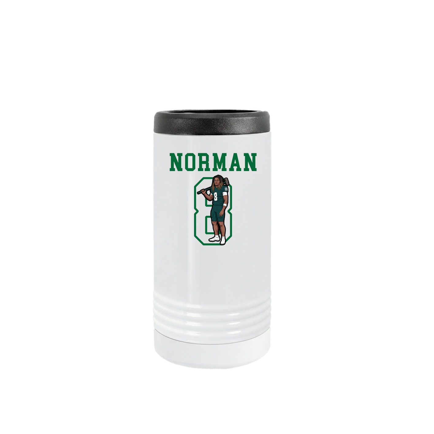Slim Beverage Holder — Shirsey in White