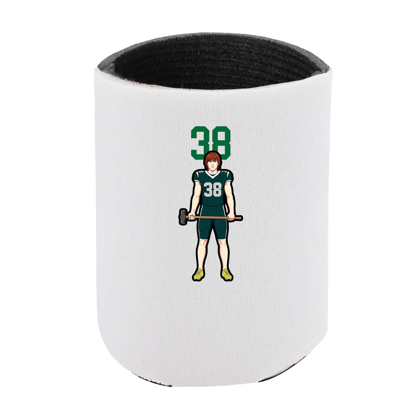Can Holder — Number Top in White