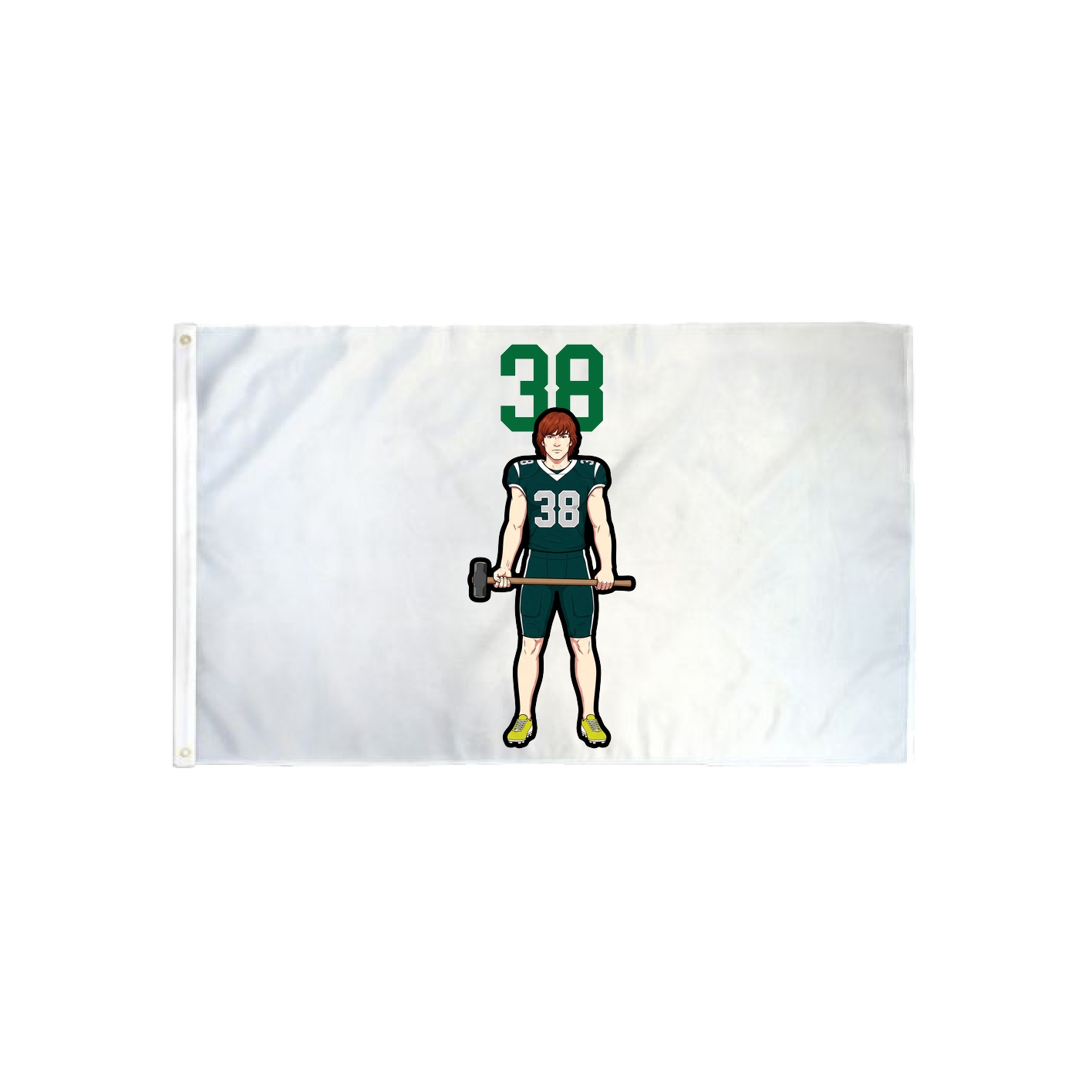 3x5 Flag — Number Top in Classic