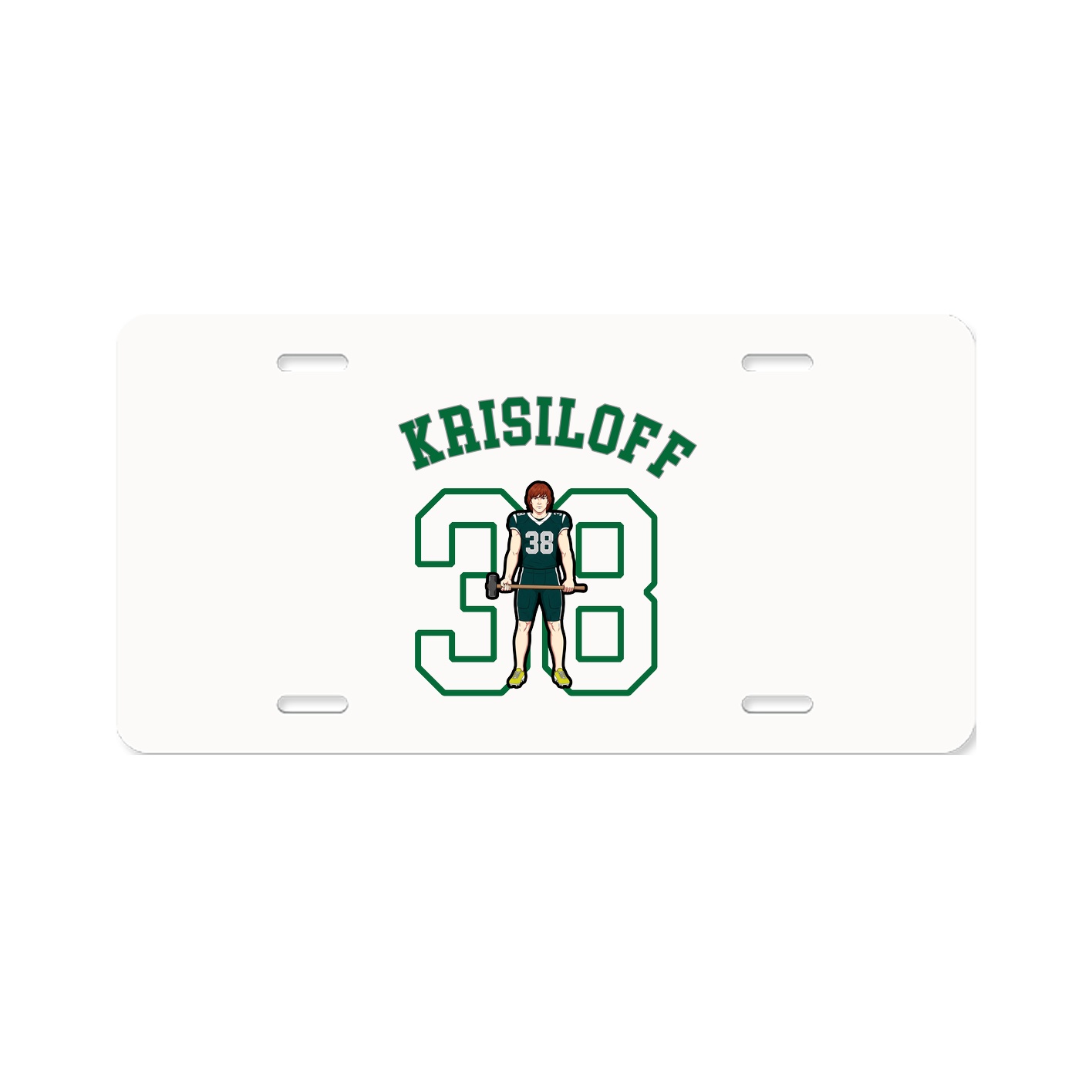 License Plate — Shirsey Arch in Classic