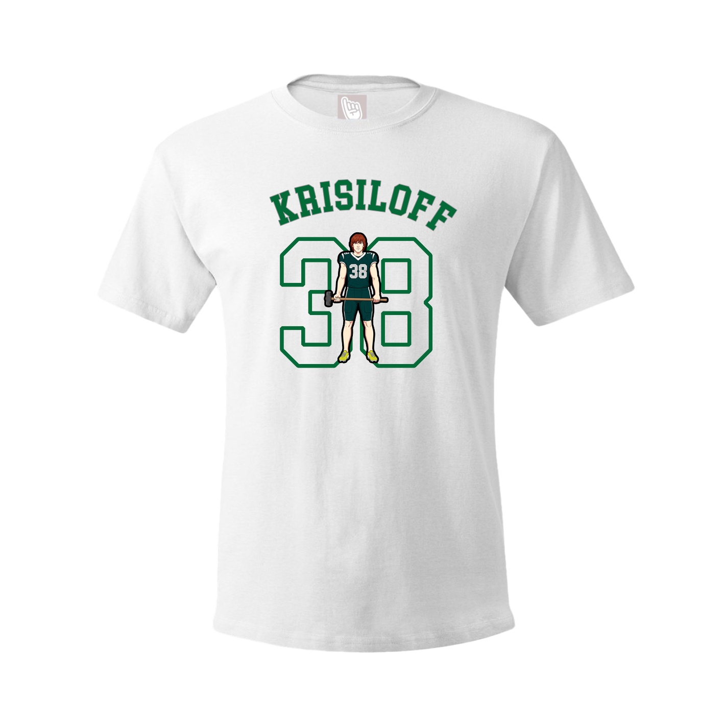 Youth Tee — Shirsey Arch in White