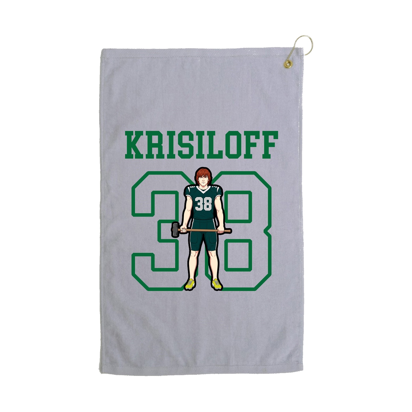 Golf Towel — Shirsey in Grey