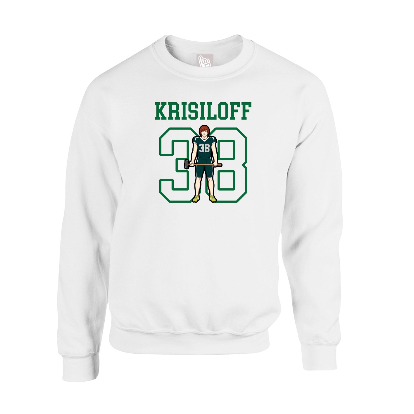 Fleece Crew — Shirsey in White