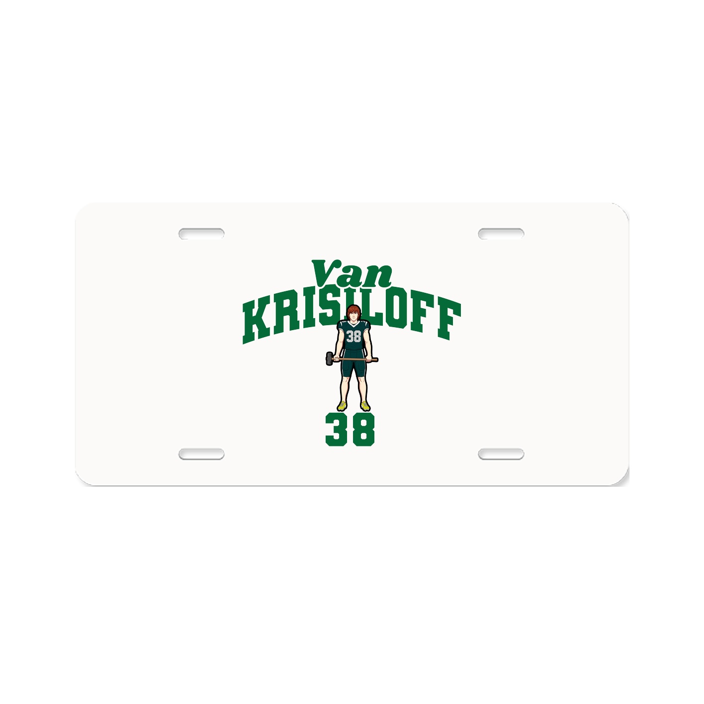License Plate — Signature Arch in Classic