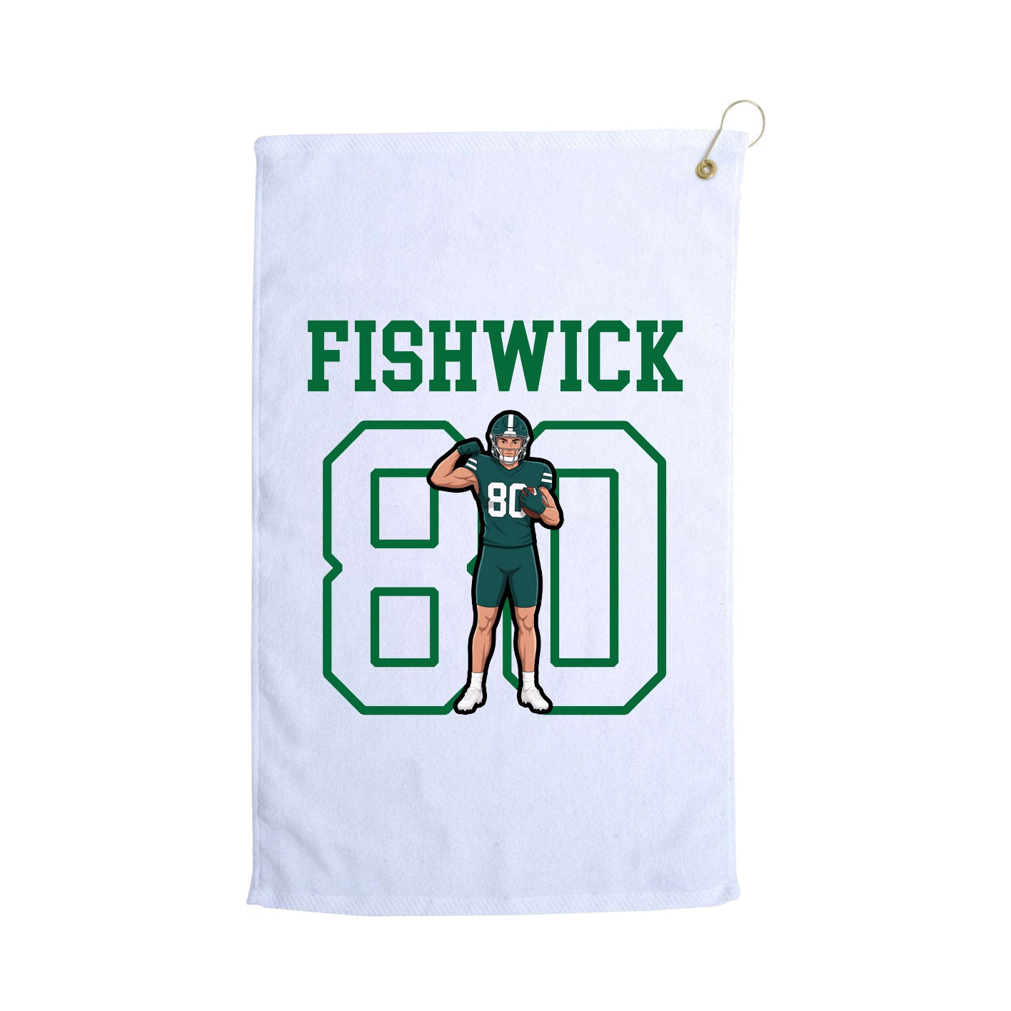 Golf Towel — Shirsey in White