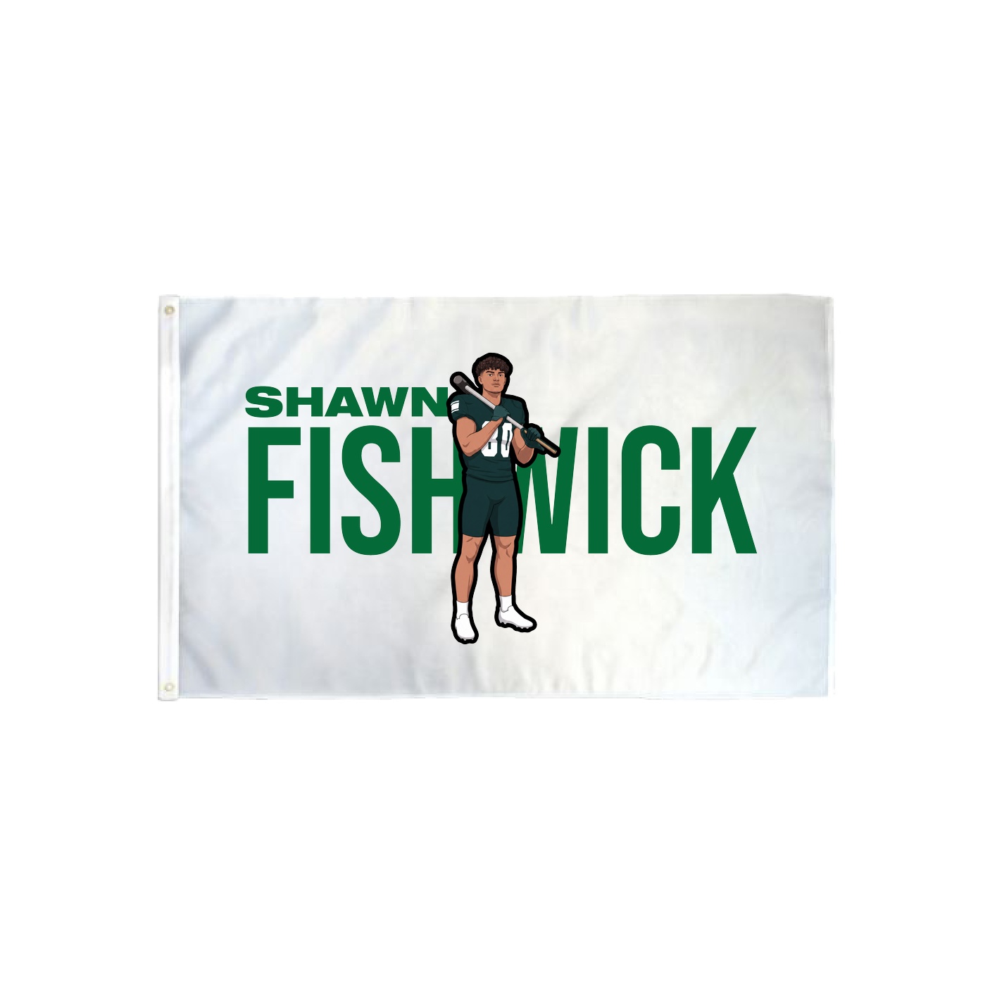 3x5 Flag — Player Name in Classic