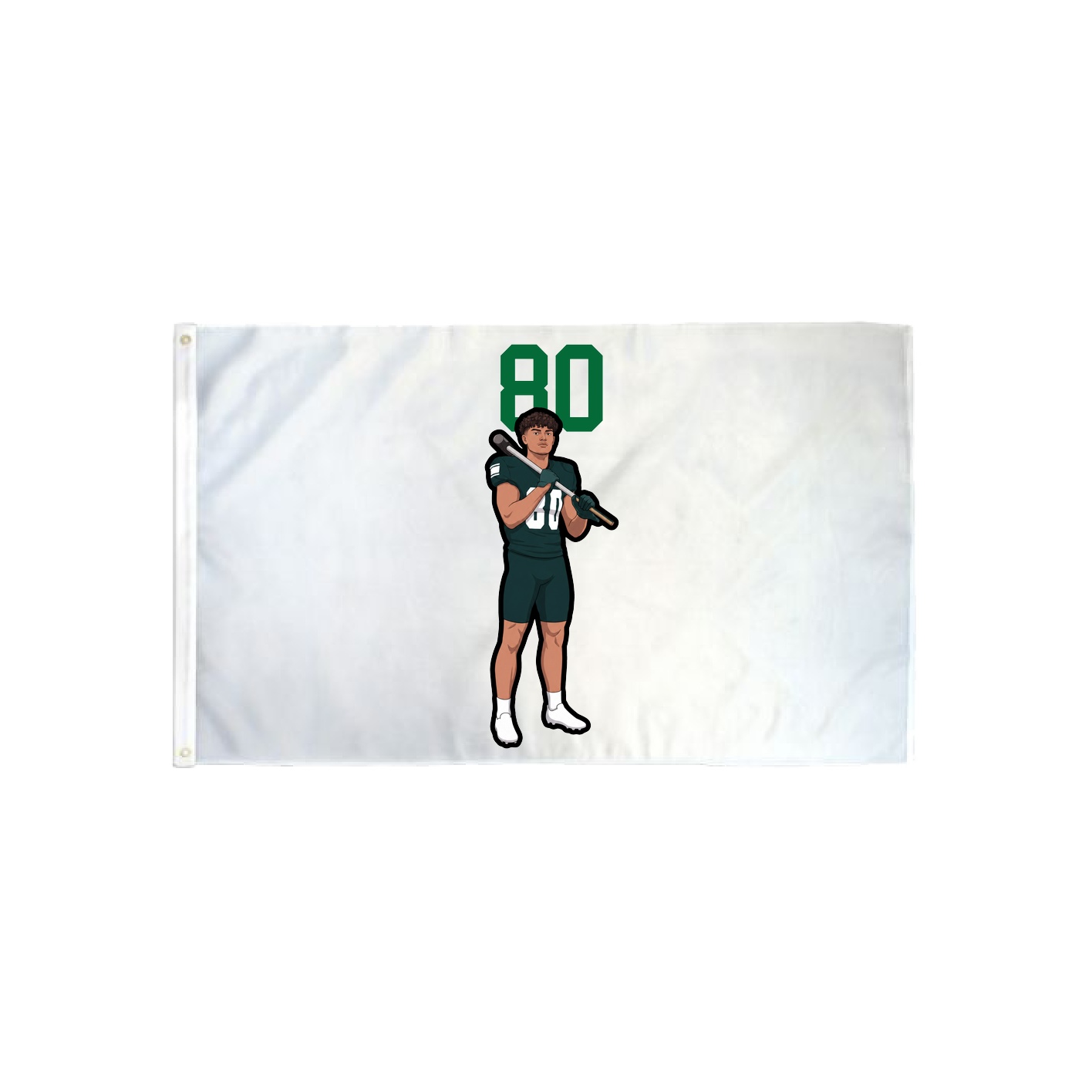 3x5 Flag — Number Top in Classic