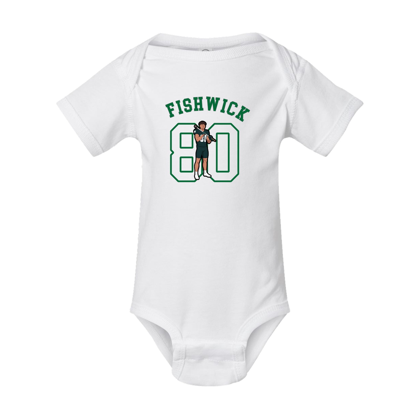 Baby Onesie — Shirsey Arch in White