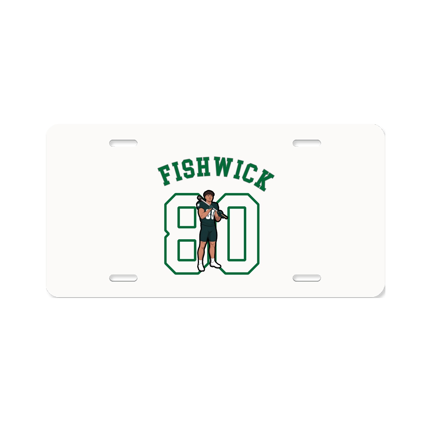 License Plate — Shirsey Arch in Classic