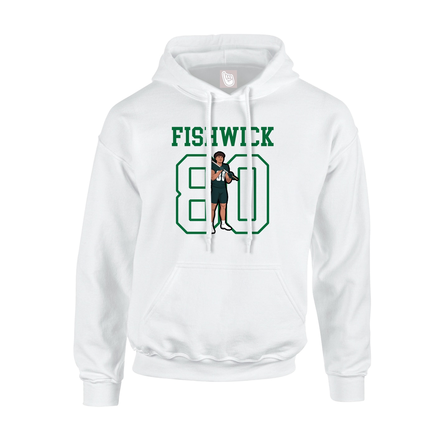 Youth Hoodie — Shirsey in White
