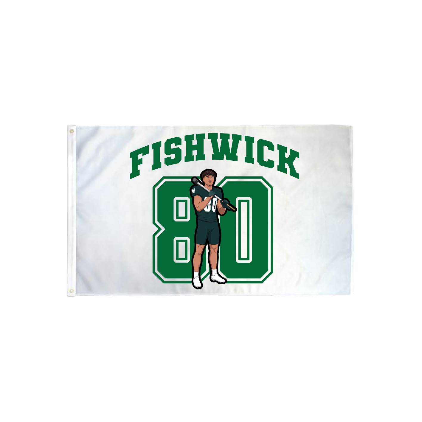 3x5 Flag — Number in Classic