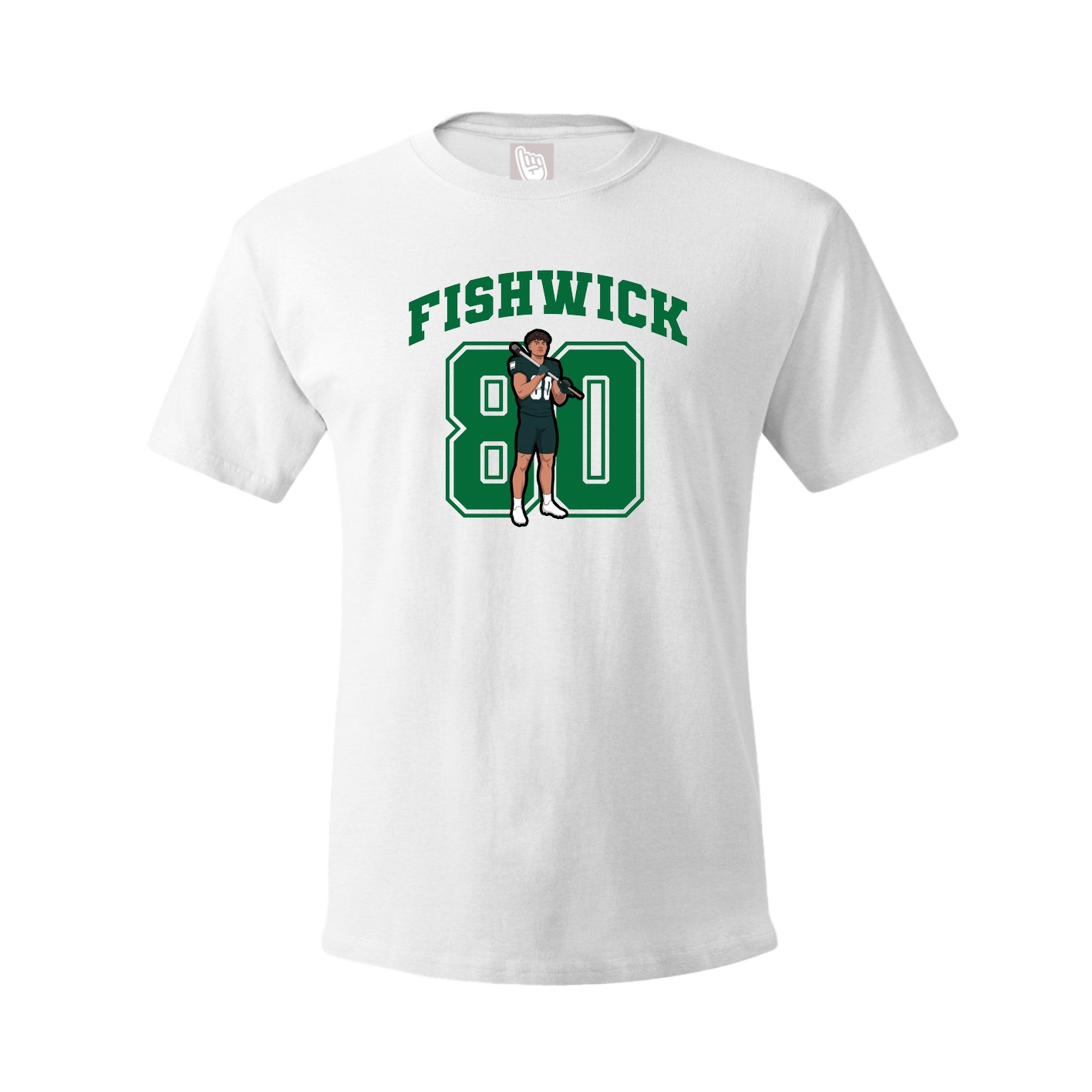 Tee — Number in White