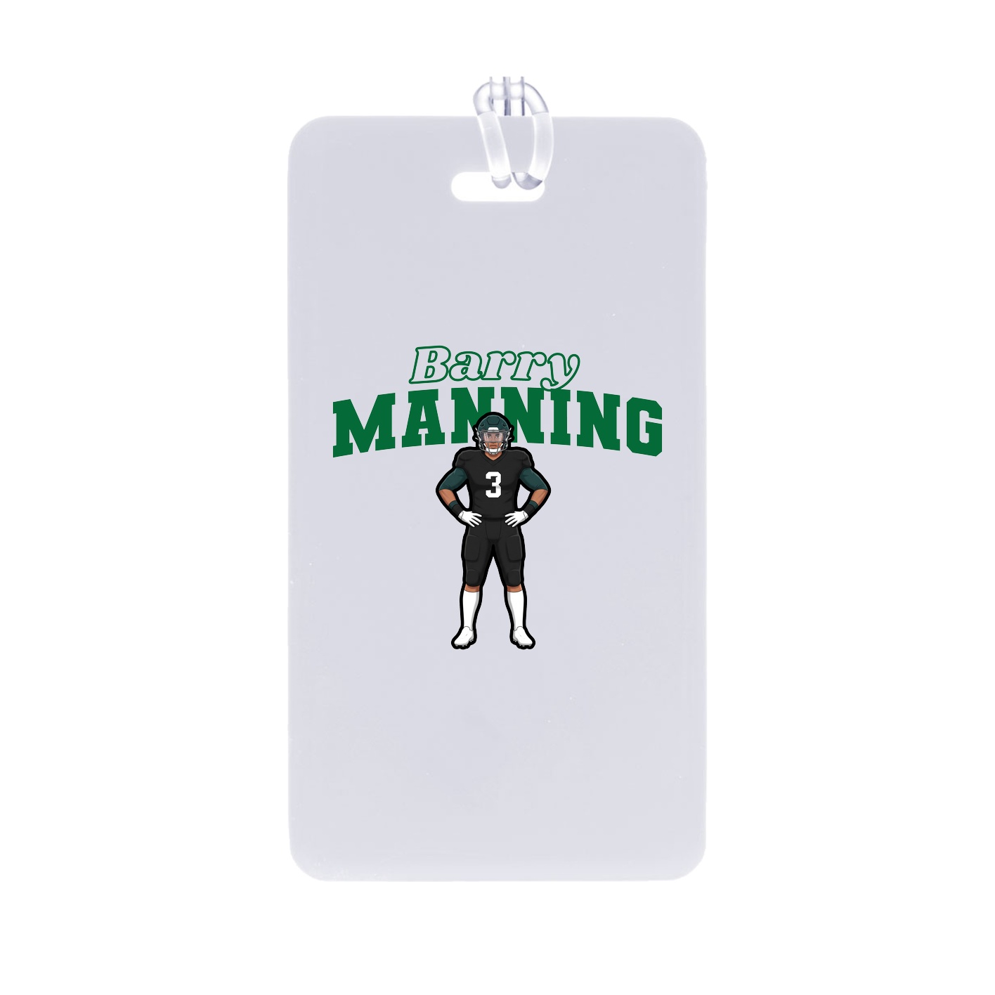 Bag Tag — Name Arch in Classic