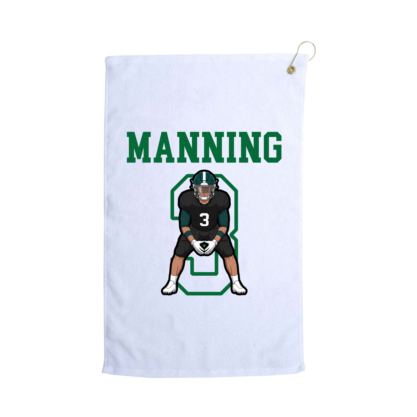 Golf Towel — Shirsey in White