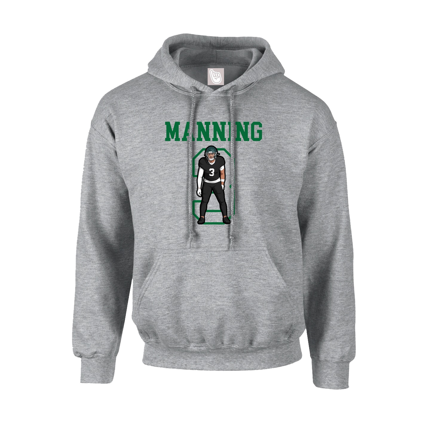 Hoodie — Shirsey in Grey