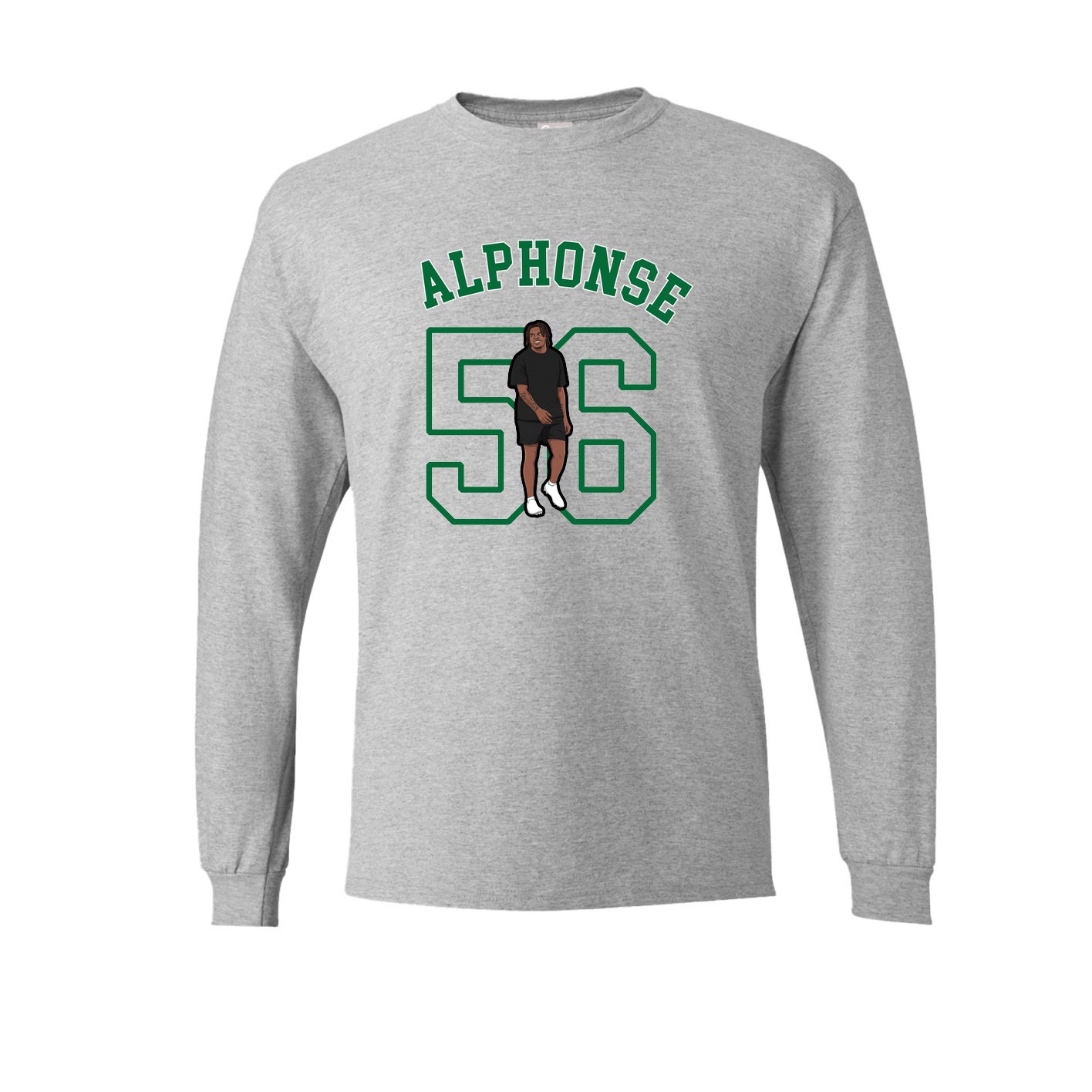 Long Sleeve Tee — Shirsey Arch in Grey