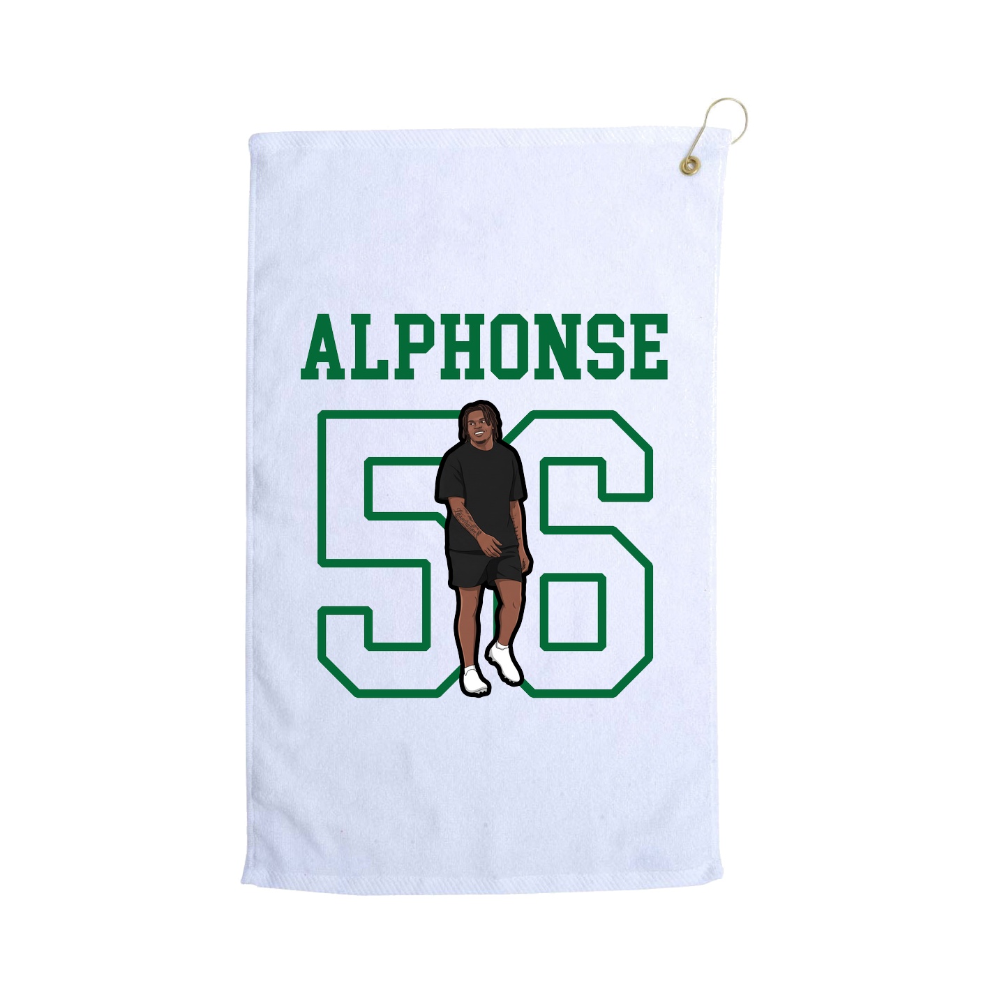 Golf Towel — Shirsey in White