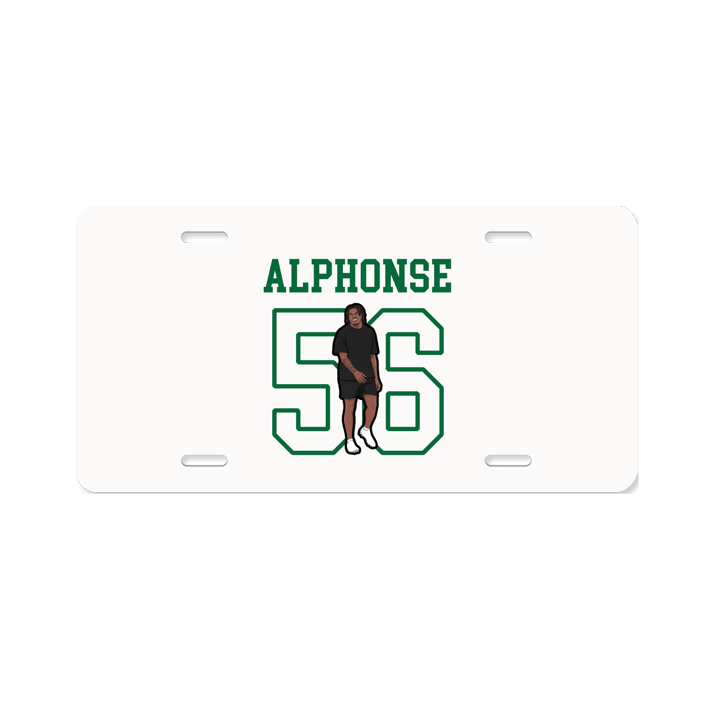 License Plate — Shirsey in Classic