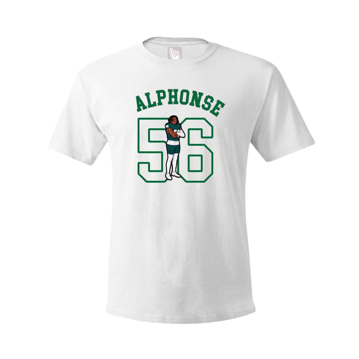 Youth Tee — Shirsey Arch in White