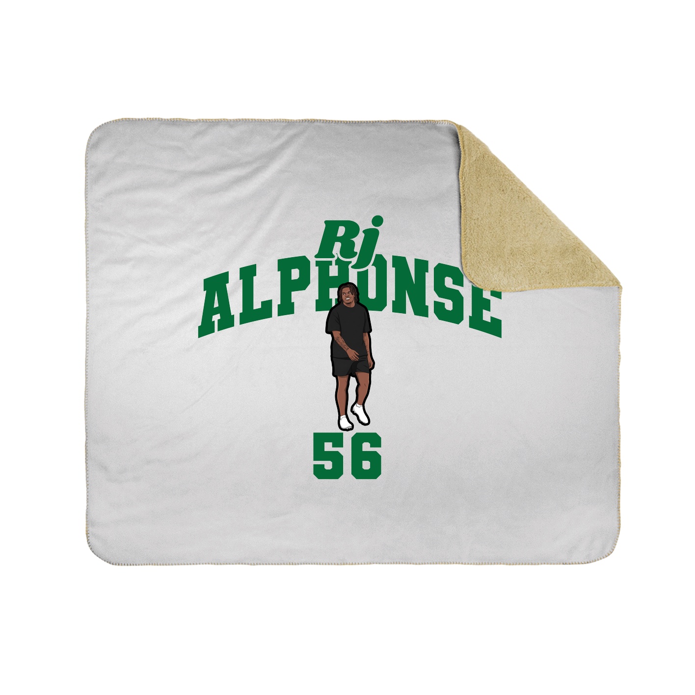 Throw Blanket — Signature Arch in White