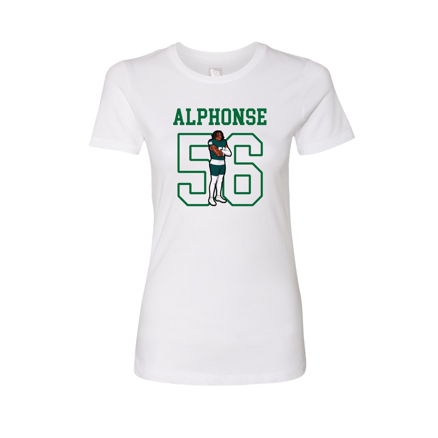 Fitted Women's Tee — Shirsey in White