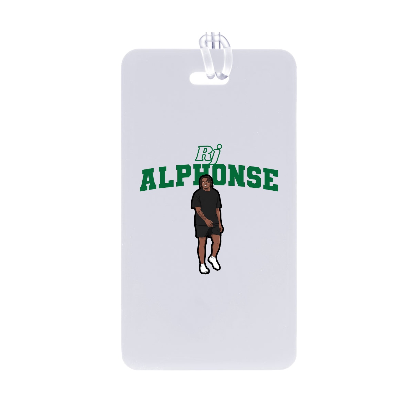 Bag Tag — Name Arch in Classic