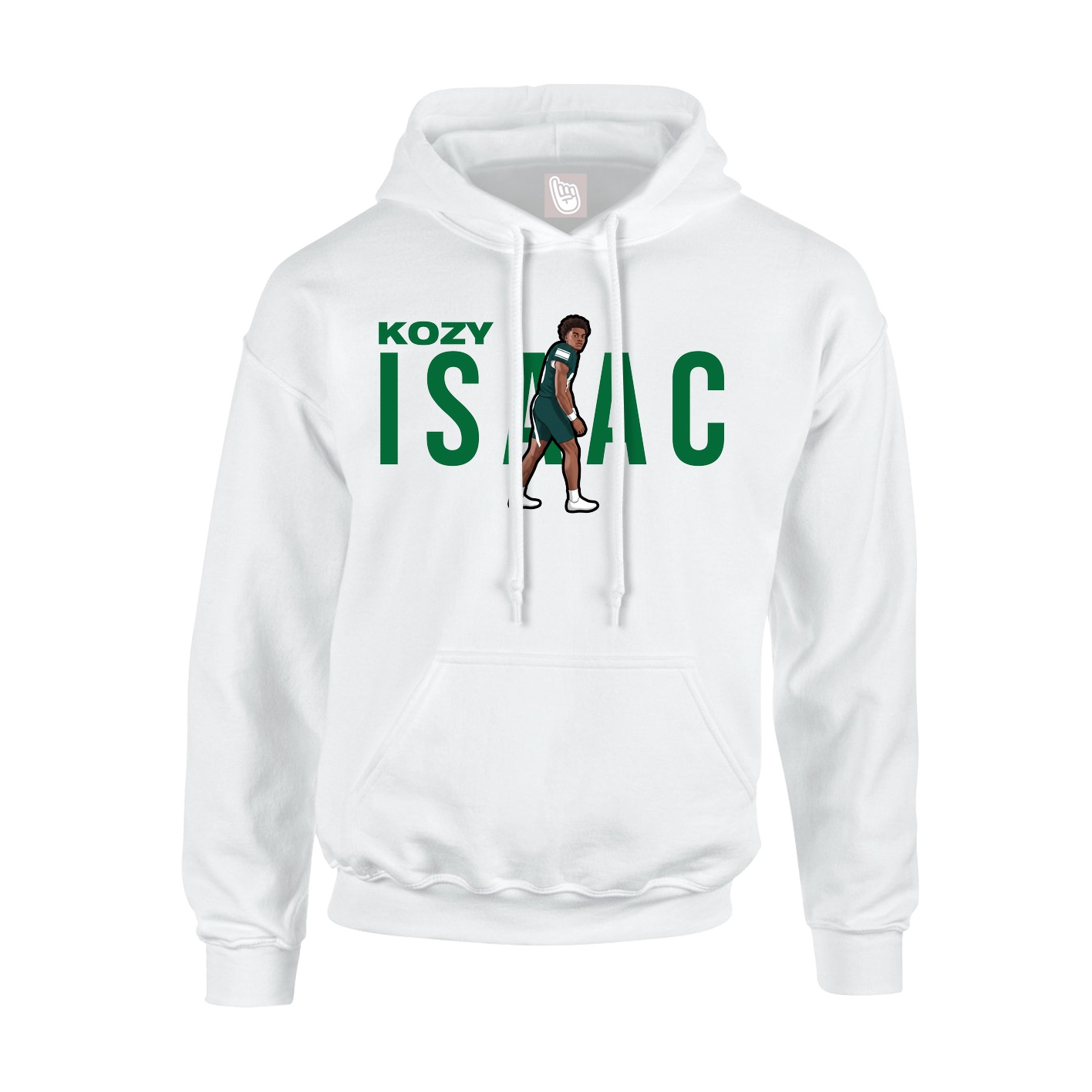 Hoodie — Player Name in White