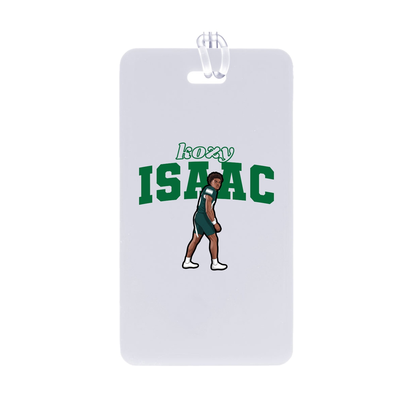 Bag Tag — Name Arch in Classic