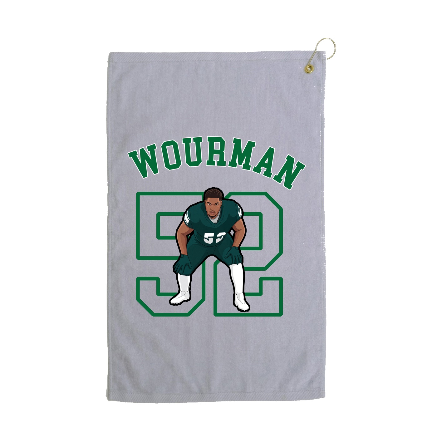 Golf Towel — Shirsey Arch in Grey