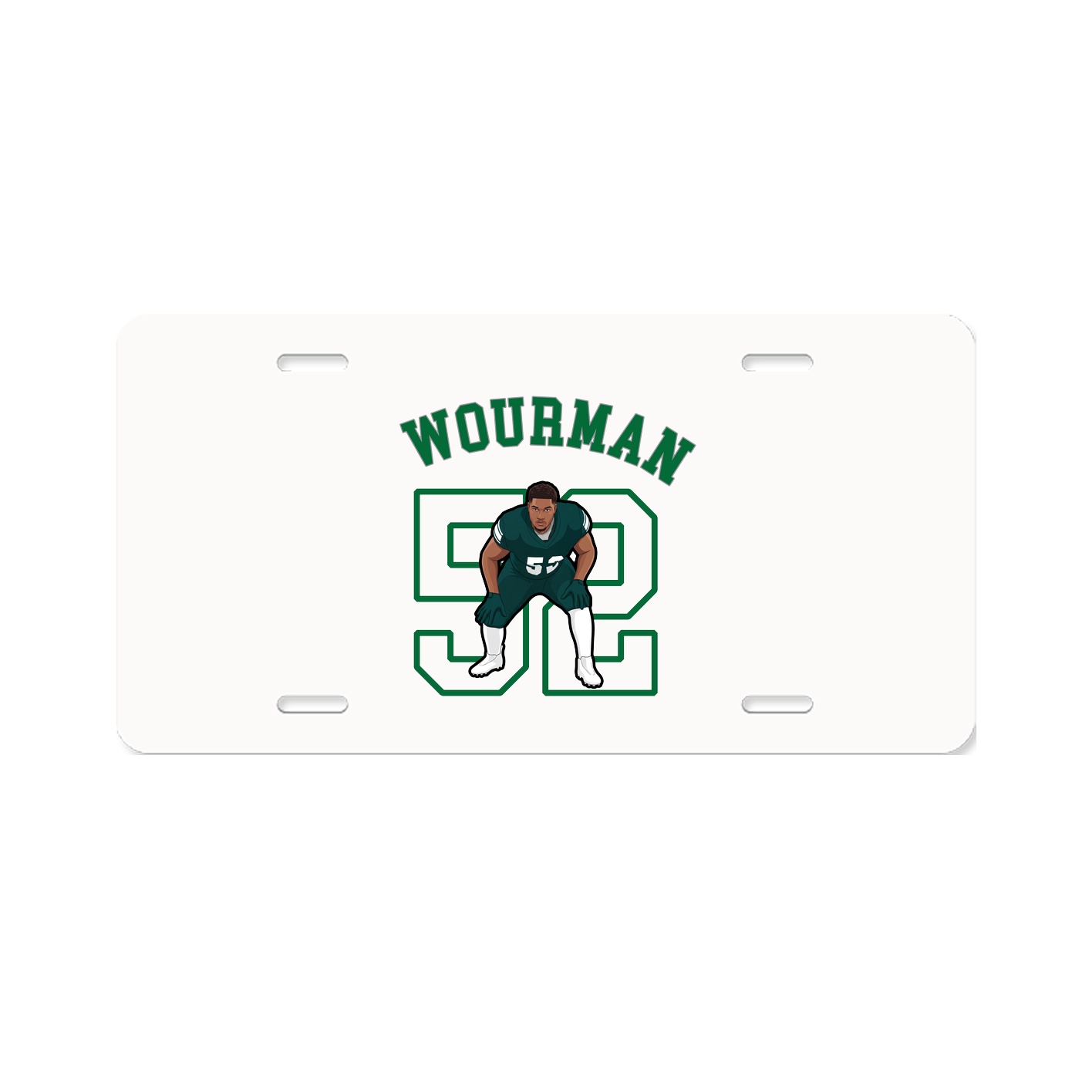 License Plate — Shirsey Arch in Classic