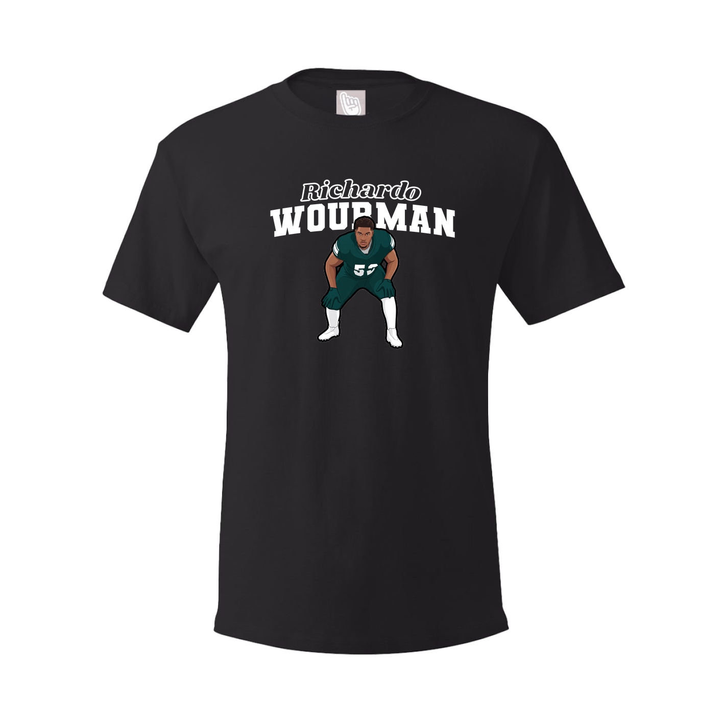 Youth Tee — Name Arch in Black