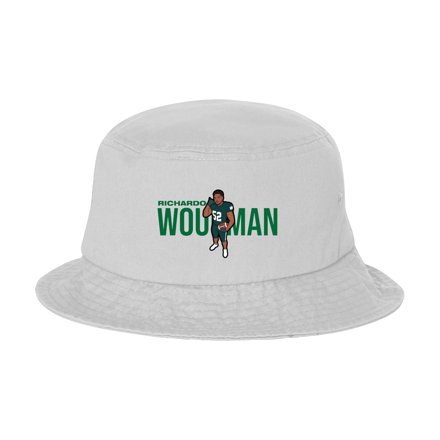 Bucket Cap — Player Name in White
