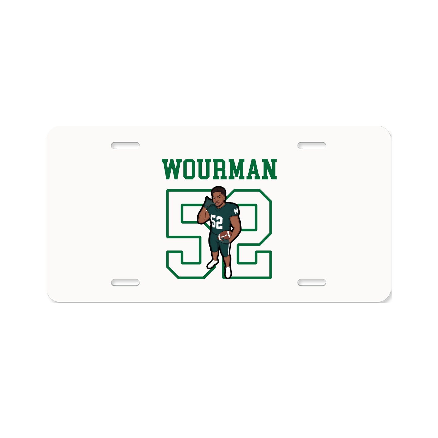 License Plate — Shirsey in Classic