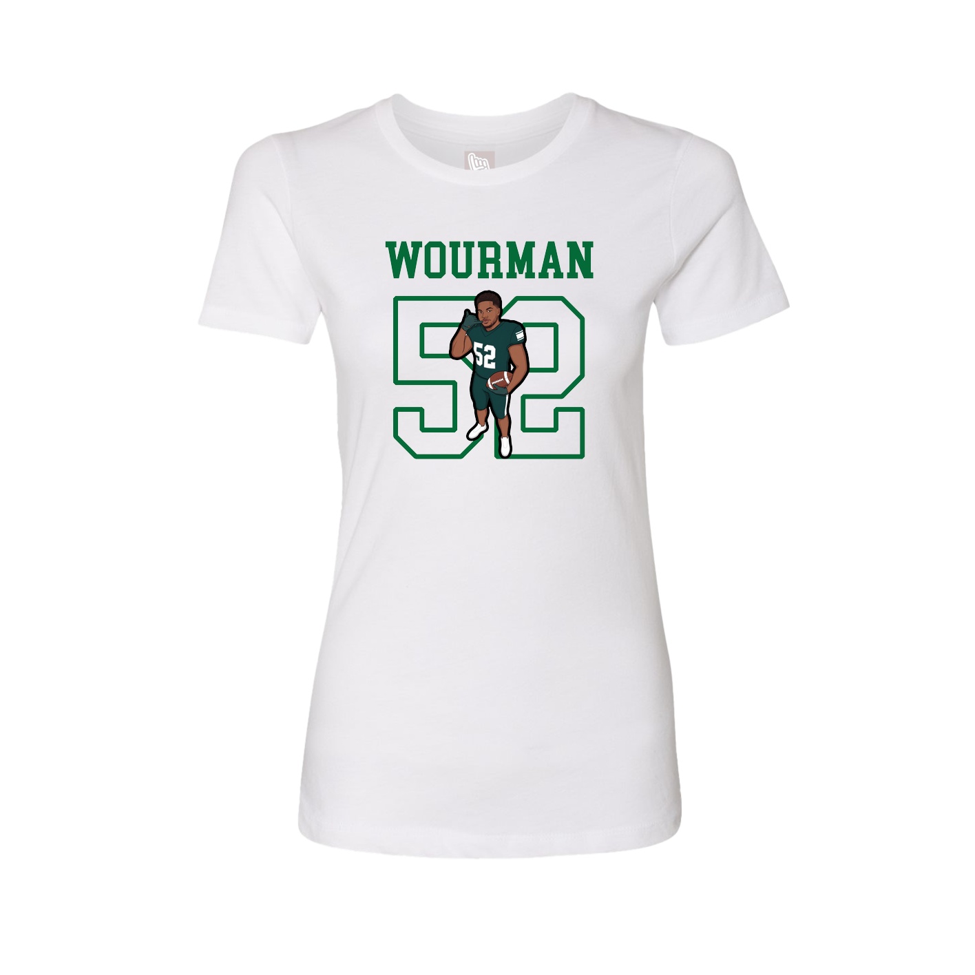 Fitted Women's Tee — Shirsey in White