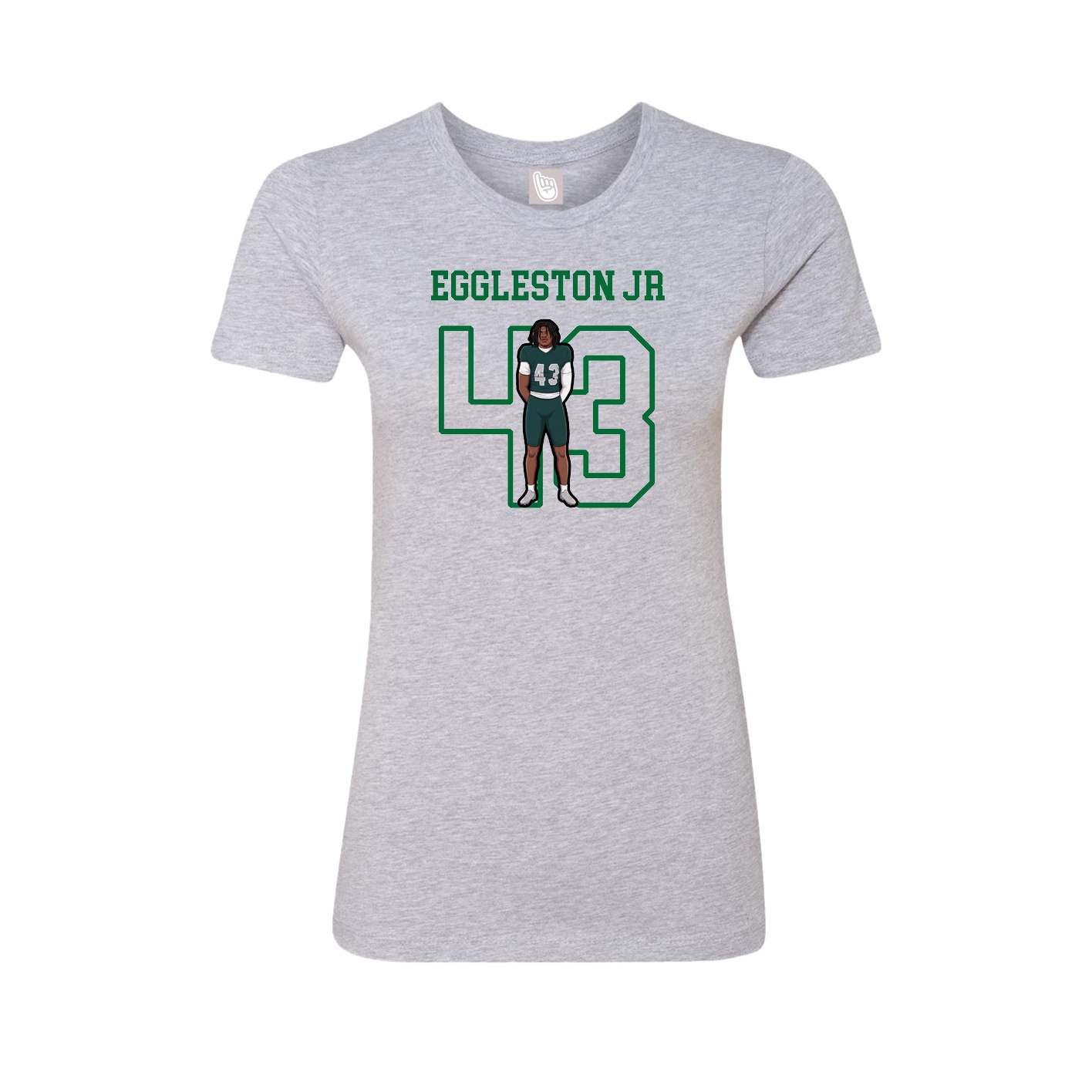 Fitted Women's Tee — Shirsey in Grey