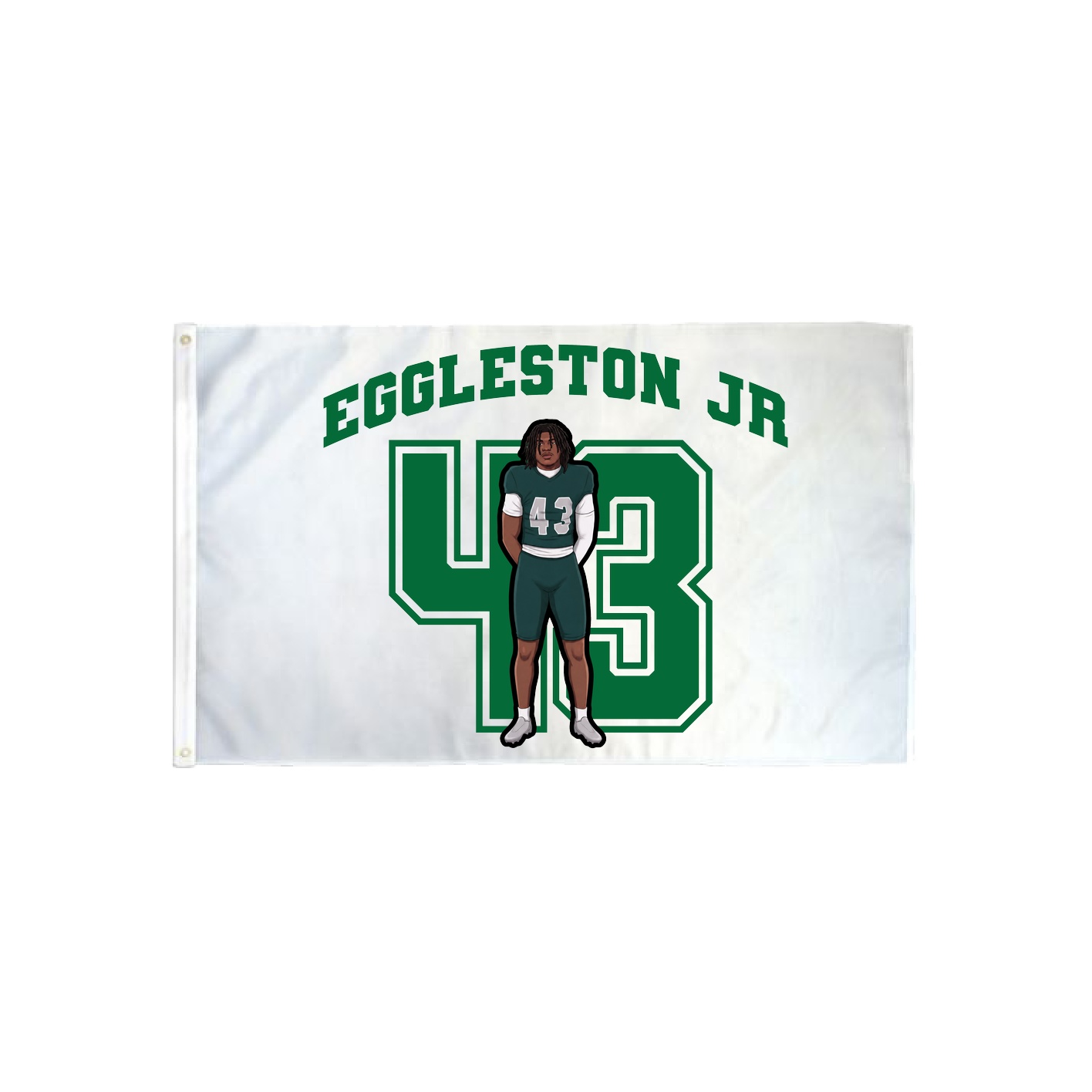 3x5 Flag — Number in Classic