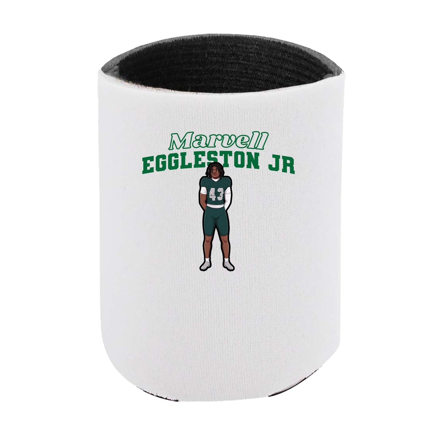 Can Holder — Name Arch in White