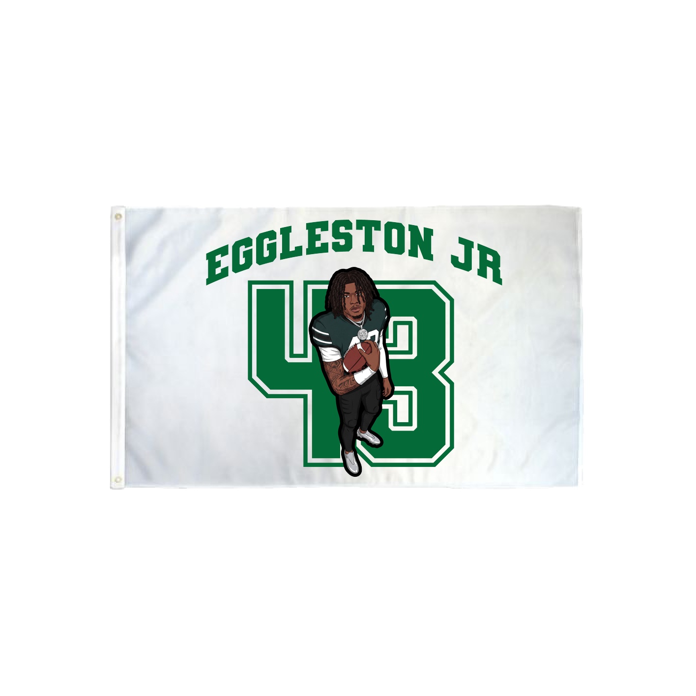 3x5 Flag — Number in Classic