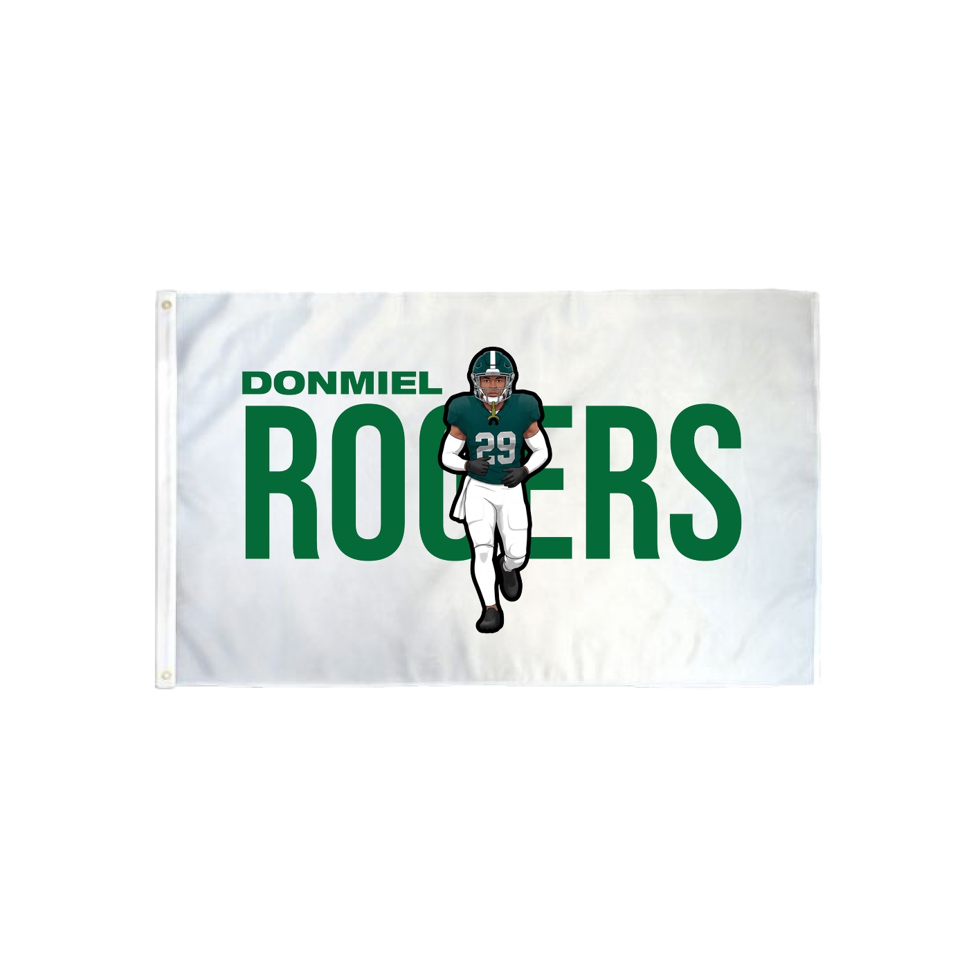 3x5 Flag — Player Name in Classic