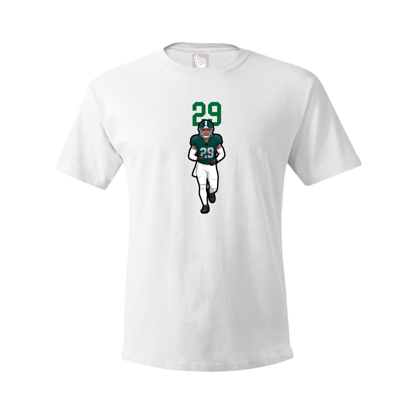 Tee — Number Top in White